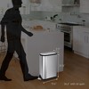 simplehuman 18 Liter / 4.8 Gallon Butterfly Lid Kitchen Step Trash Can, Brushed Stainless Steel - image 4 of 4