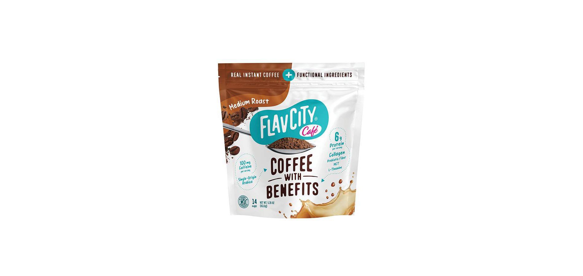FlavCity Medium Roast Instant Coffee - 5.78oz