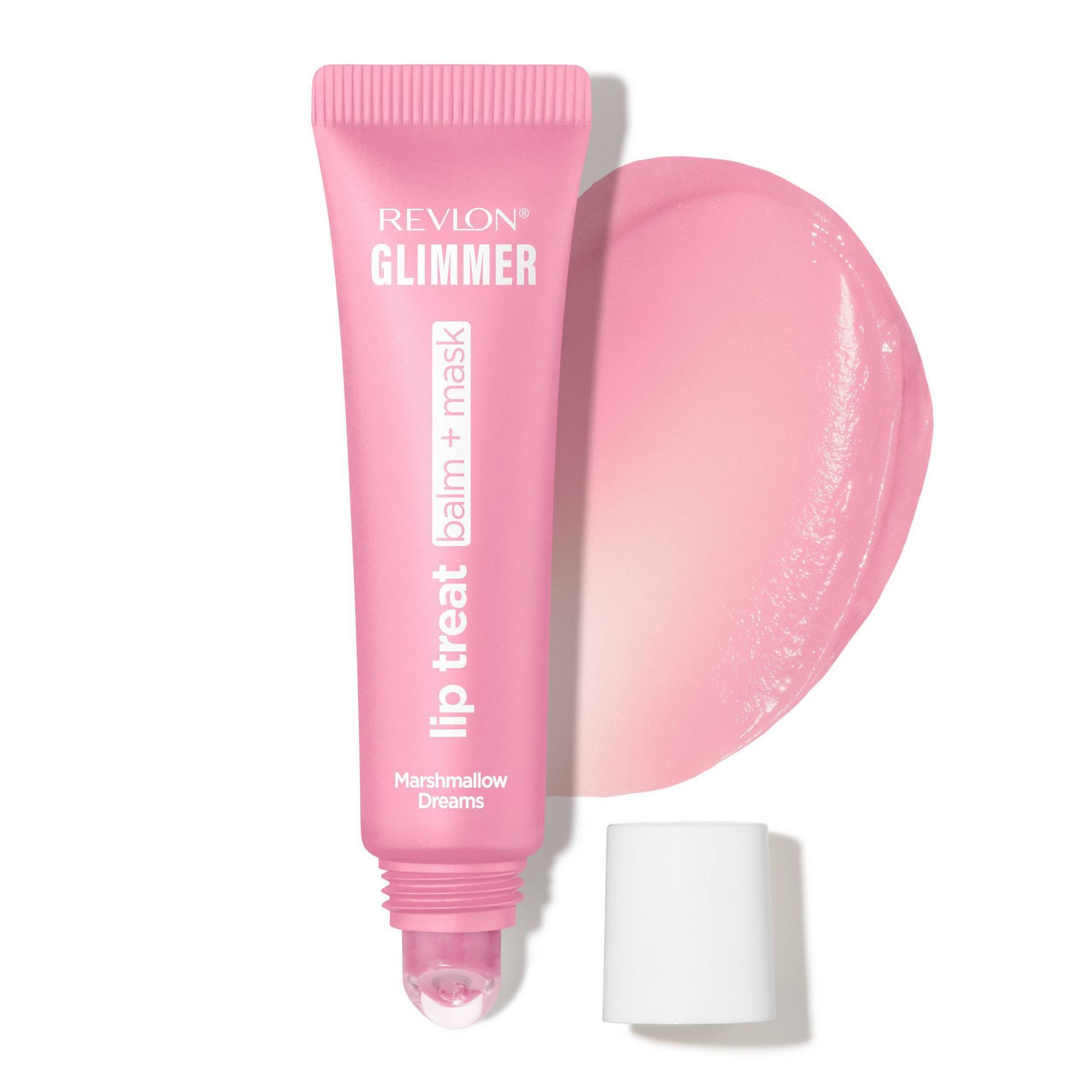 Revlon Glimmer Lip Treat Balm + Mask - 002 Marshmallow Dreams - 0.4 fl oz
