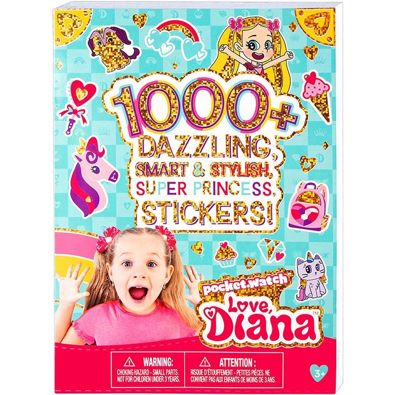 Fashion Angels Fashion Angels Love, Diana 1000+ Cute 40 Page Sticker Book, 1 of 5