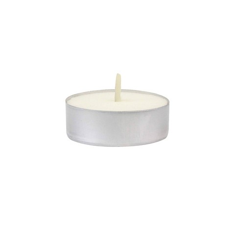 50pc Citronella Tealight Candles White - Stonebriar Collection : Target