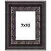 PosterPalooza | Photo Size 3.5" Wide Ornate Black Frame - UV Acrylic, Foam Board Backing, Hanging Hardware - 2 of 4
