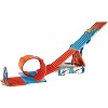 Hot Wheels Race Crate – 3-in-1 Racing and Stunt Track Set with Gravity Drop, Mega Jump & Drag Race, 8+ Feet of Track, 2 Cars, Foldable Storage Crate - 4 of 4