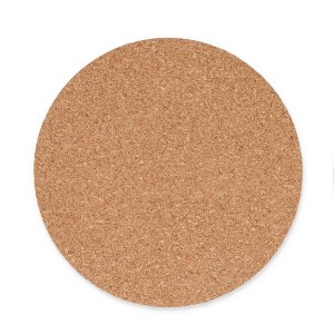 True Buoyant Cork Coasters, Modern Round Coasters, Genuine Cork, Protect Tables and Surfaces, Set of 1 - 1 of 4