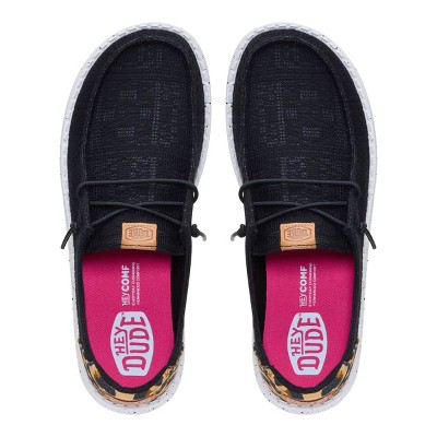 Обувь HEYDUDE Women Wendy Wildcat , Black/Leopard, 7 — фото 3