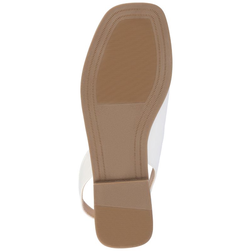 Journee Collection Womens Brinsley Tru Comfort Foam Croco Texture Sling Back Sandals, 5 of 10