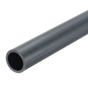 Unique Bargains PVC Water Plumb DIY Crafts High Impact Rigid Round Pipes 8" Length - 1 of 4