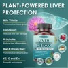 ZEBORA Milk Thistle Liver Supplement with 450 mg Milk Thistle Extract (80% Silymarin)  for Liver Cleanse Detox & Repair - 120 Veggie Capsules - 2 of 4