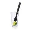True Bash Muddler, Serrated Base, Bar Tools and Cocktail Accessories, Food Safe Plastic, Dishwasher Safe, Black, 8.25 Inch, Set of 1 - 4 of 4