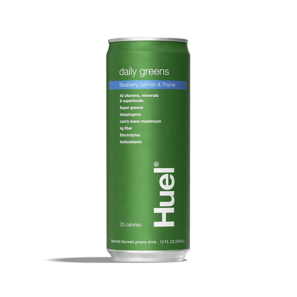 Huel RTD Daily Greens Blueberry Lemon Thyme Drink - 12 fl oz