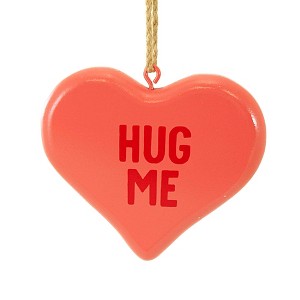 Ganz 5.75 In Candy Heart Wall Decor Valentine's Day Love Kiss Figurines - 1 of 3