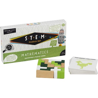 Professor Puzzle S.T.E.M. Mathematics Pentomino & Puzzle Cards Educational Games