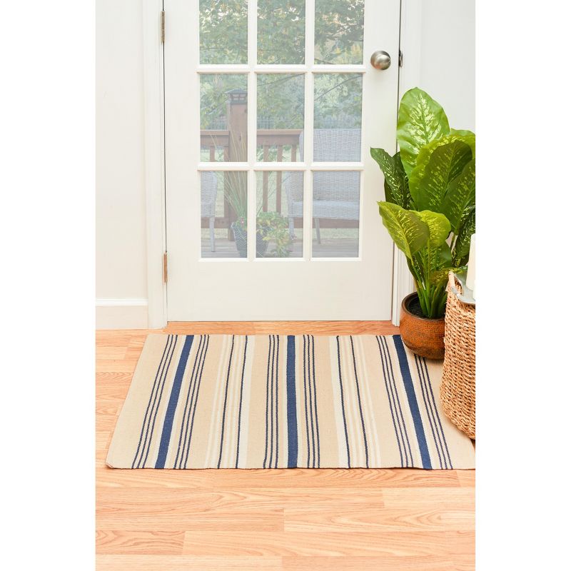 C&F Home French Stripe Woven Rugs, 2 of 5