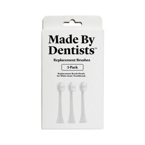 Made by Dentists Sonic Adult Toothbrush Refills - White - 3ct - 1 of 4