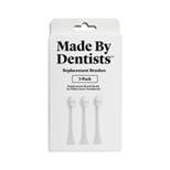 Made by Dentists Sonic Toothbrush Refills - White - 3ct