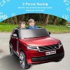 24V Officially Licensed Land Rover Ride On Car, 2-Seater w/Parent Remote Control, 3 Speeds, for Kids Ages 37-95 Month - 2 of 4