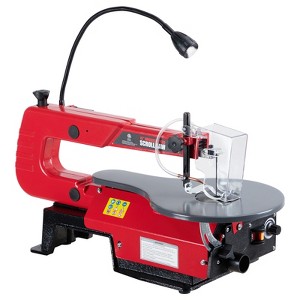 16 in Variable Speed Scroll Saw With Extra-Large Adjustable Tilting Work Table and Led Work Light - Perfect for Woodworking - 1 of 4