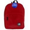 BAZIC Products® Classic Backpack 17" Burgundy, Pack of 2 - 2 of 4