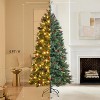 6FT Prelit Artificial Christmas Tree- Fluffy Fraser Fir with Pine Cones & Berries 350 Warm White Lights, for Home Party - 3 of 4