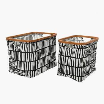 Joseph Joseph 90l Tota Laundry Separation Basket Carbon Black : Target