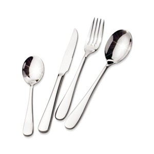 Itopfox 16-Piece Heavy Duty Silverware Set with Steak Knives, Stainless Steel Cutlery for 4, Dishwasher Safe Flatware for Home, Dorms, Restaurants - 1 of 4