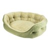 Arlee Home & Pet Cozy Orthopedic Eco-Friendly Durable Dog Bolster Bed - Aloe - L - 3 of 4