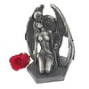 Kiss of Death Winged Skeleton Statue - 3 of 4