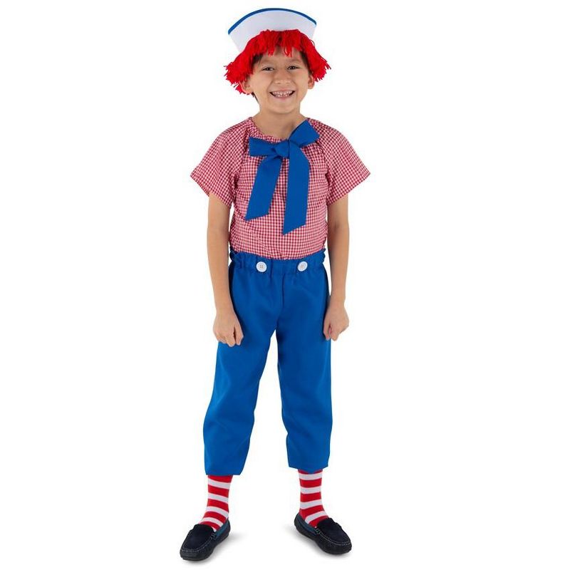 Dress Up America Rag Boy Doll Costume for Kids, 1 of 5