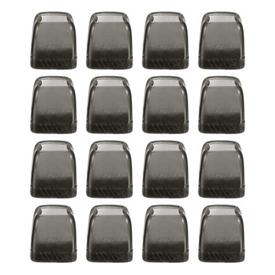 Unique Bargains Non-Slip Noise Reduction Chair Leg Protect Square Floor Pads 16 Pcs