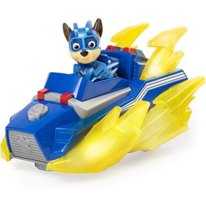 Paw Patrol Mighty Pups Charged Up Chase’s Deluxe Vehicle - 1 of 4
