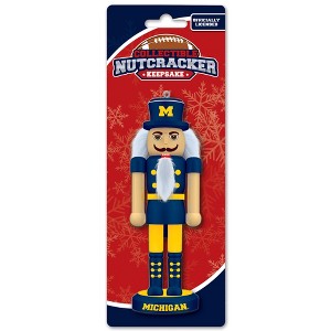MasterPieces Game Day - NCAA Michigan Wolverines - Team Keepsake Nutcracker - 1 of 4