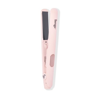 Curling with lange flat iron best sale