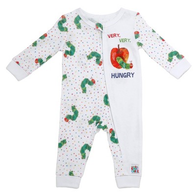 World of Eric Carle One Piece Baby Zippered Coverall Pajamas