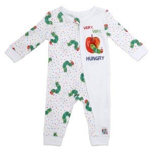 World of Eric Carle One Piece Baby Zippered Coverall Pajamas - 1 of 1