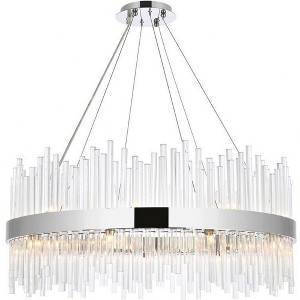 Elegant Lighting Dallas 20 - Light Chandelier in  Chrome - 1 of 4