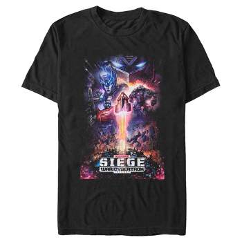 Men's Transformers Siege Poster T-Shirt
