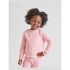 The Children's Place Baby Girls Long Sleeve Waffle Sweater 2-Piece Outfit Set - 3 of 4