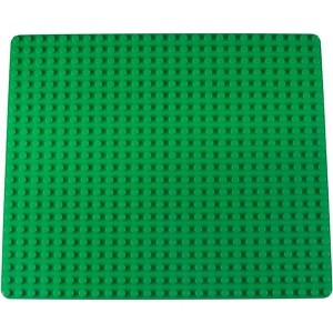 Strictly Briks Toy Building Block - Classic Big Briks Baseplate, Green (1-piece) - 1 of 4