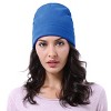 Soft Fleece Watch Cap Winter Warm Cozy Skull Hat, Black - Solaris - 2 of 4