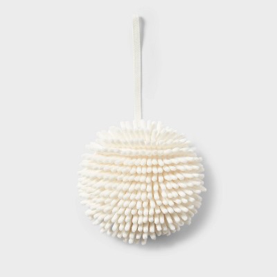 Noodle Round Hand Towel Ivory - Room Essentials™