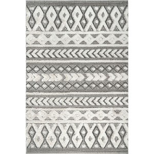 Nuloom Rebecca High Low Textured Shaggy Indoor Area Rug - 1 of 4