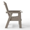 WestinTrends 5 Piece Outdoor Patio Dining Square Table and Shell Back Armchair Set - 4 of 4