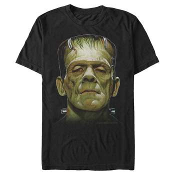 Men's Universal Monsters Big Frankenstein's Creature Head T-Shirt
