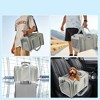 Unique Bargains Expandable Airline Approved Cat Carrier 1 Pc - 3 of 4