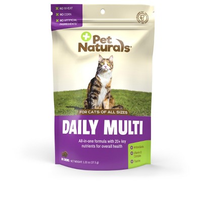 Pet Naturals Daily Multi for Cats, 30 count
