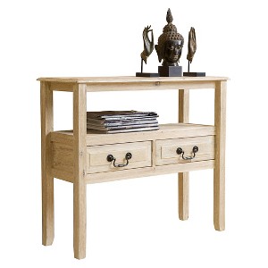 Grant End Table Brushed Morning Mist - Christopher Knight Home, Beige
