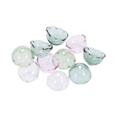 dark green, green, transparent, mauve