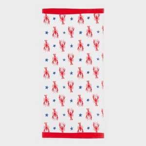 Lobster Beach Towel - Sun Squad™ - 1 of 4