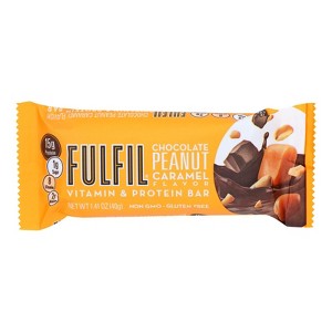 Fulfil - Protein Bar - Chocolate Peanut Caramel - Case of 12 - 1.41 oz - 1 of 3