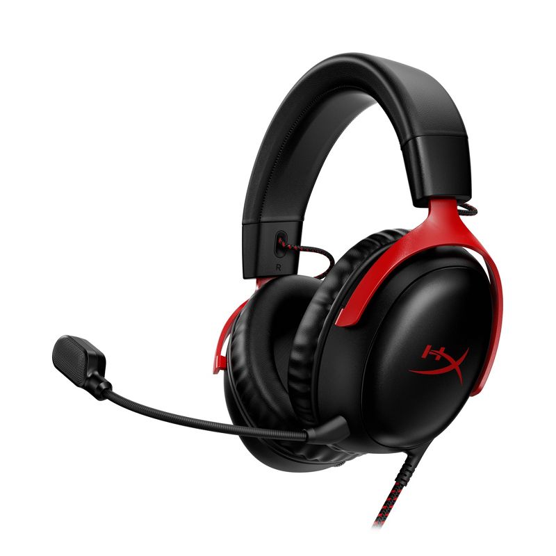HyperX Cloud III Wired Gaming Headset for PC/PlayStation 4/5/Nintendo Switch, 1 of 11
